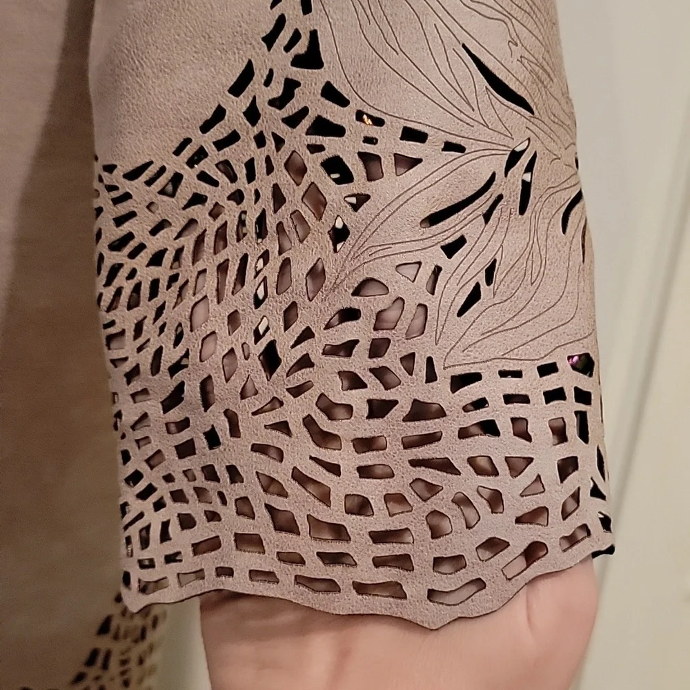 D.Exterior Topper Jacket Taupe - Picture 5 of 8